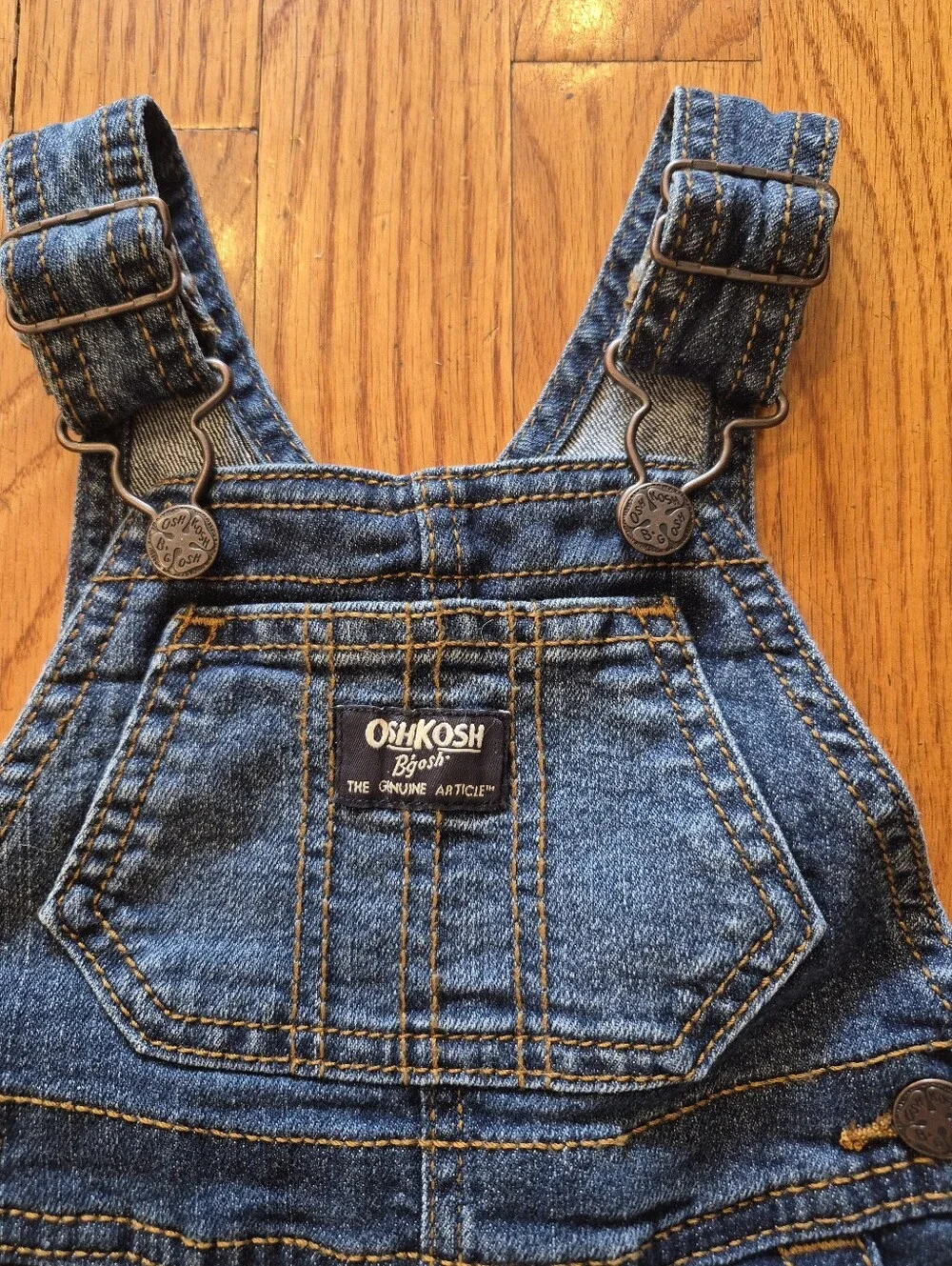 NWT OshKosh Denim Overalls Size 9months